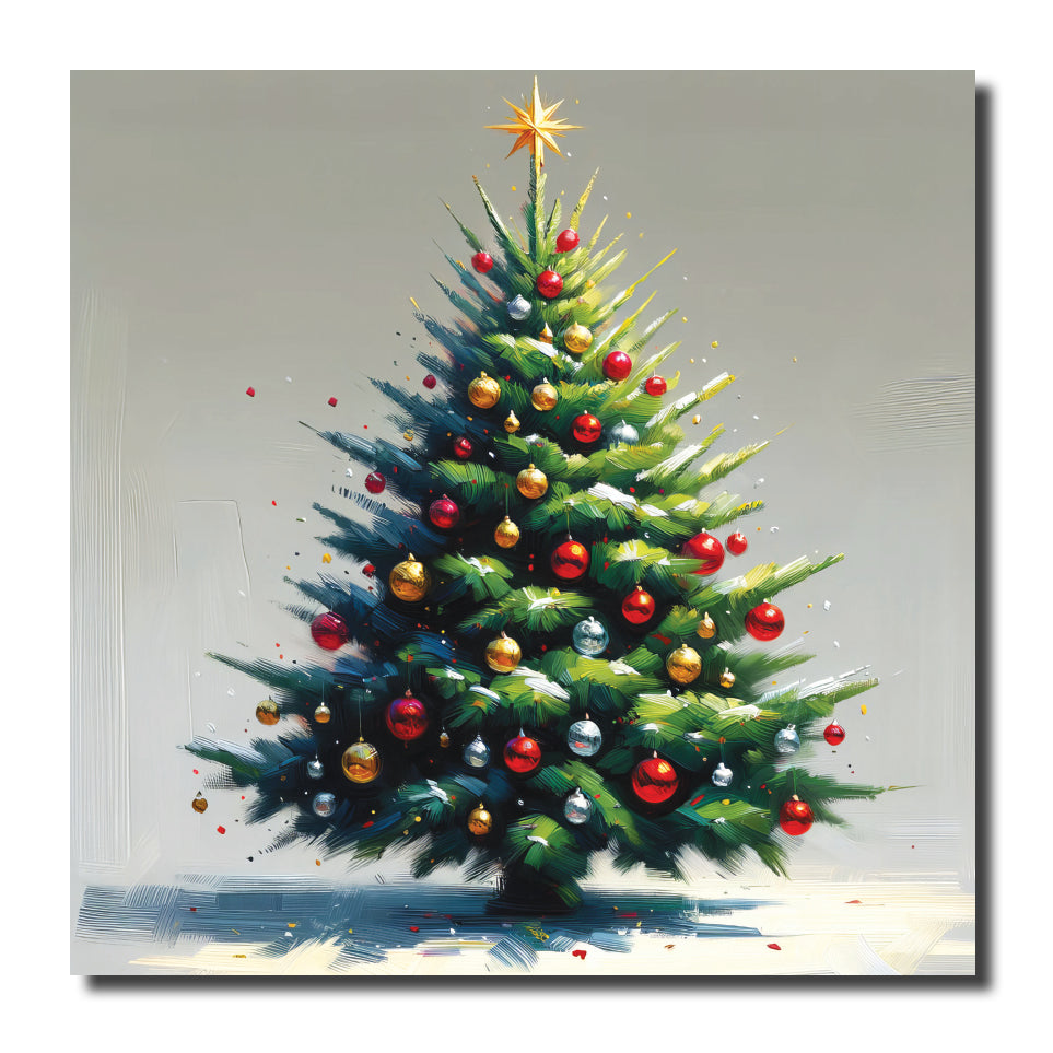 KJ69c - Bauble Laden Tree