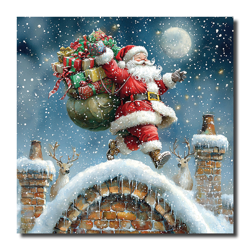KK07c - Santa on the Rooftop