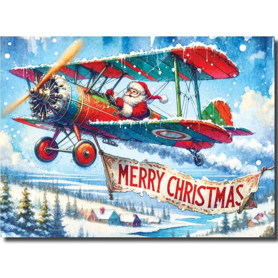 KK32b - Flying Santa