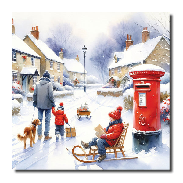 KK50c - Christmas Post