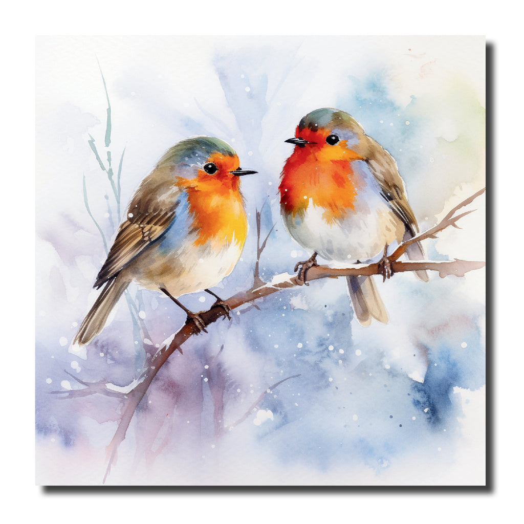 KK59c - Robins on the Branch