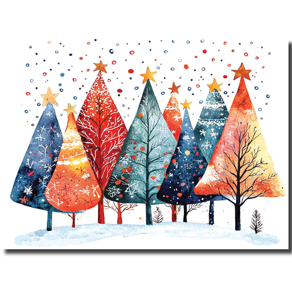 KK63b - Colourful Trees