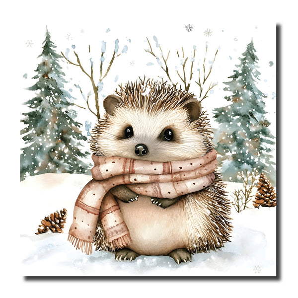 KK69c - Wrapped up Hedgehog