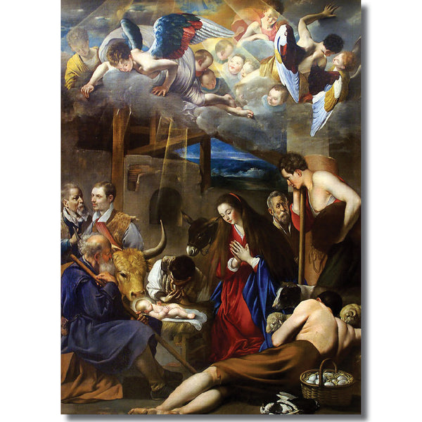 <p style="color:grey">Adoration of the Shepherds<p style="color_gold">Ref: KF16e
