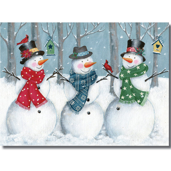 KF38b - Happy Snowmen