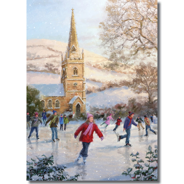KG35e - Skating by the Church