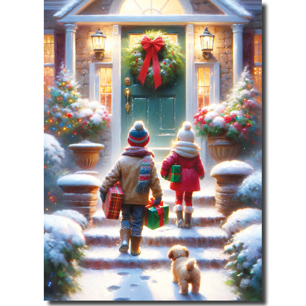 <p style="color:grey">Bringing Home the Presents<p style="color_gold">Ref: KJ20