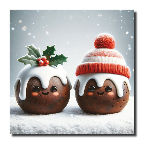 KJ27c - Christmas Puddings