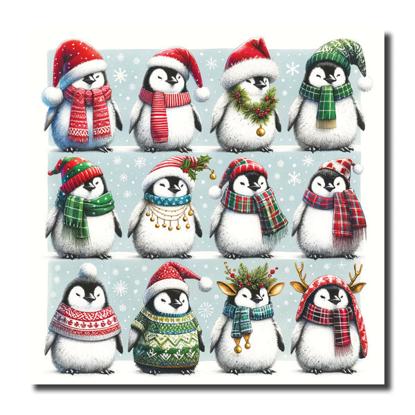 KJ41c - Wrapped up Penguins