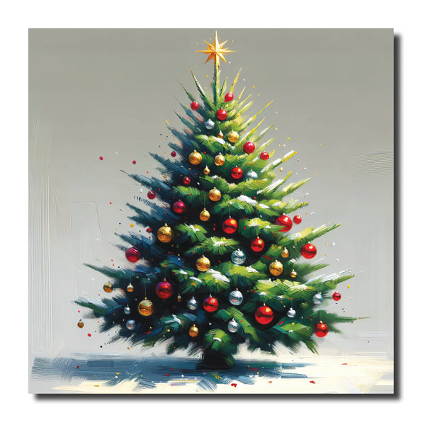 KJ69c - Bauble Laden Tree