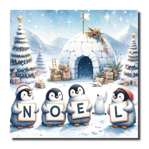 KJ80c - Noel Penguins