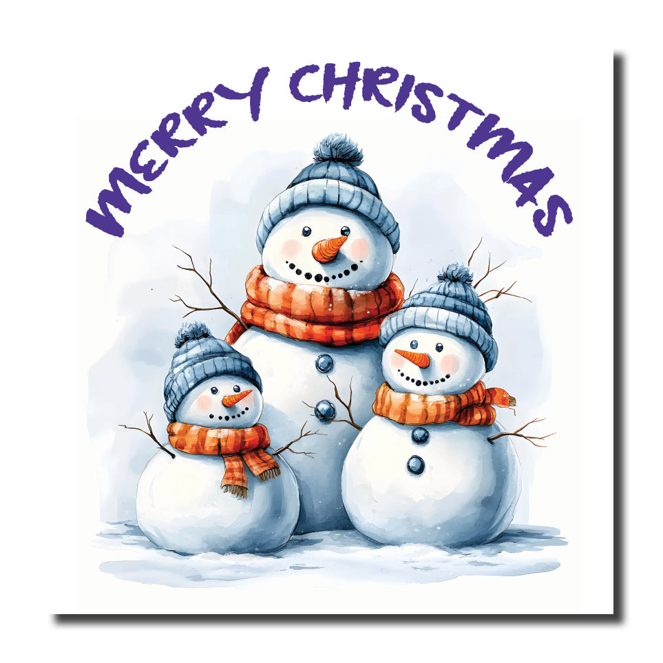 KK13c - Snowman Family