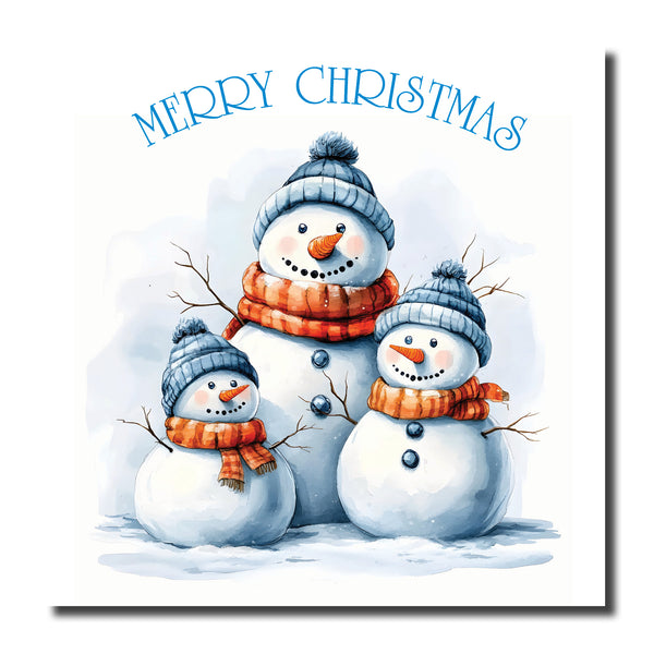 KK13c - Snowman Family