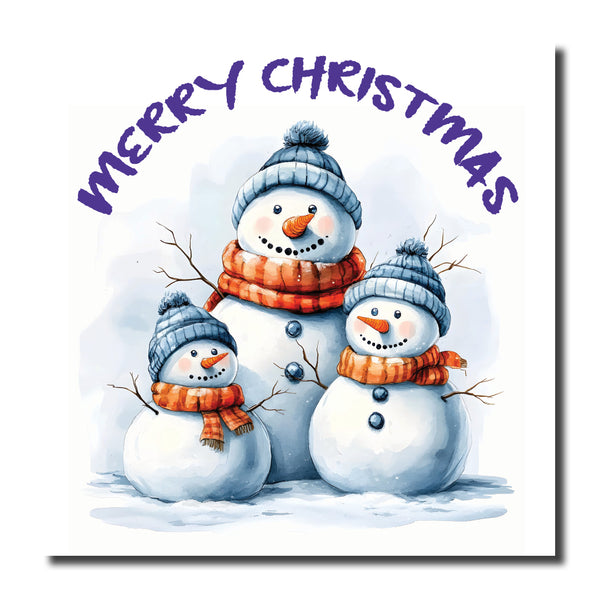 KK13c - Snowman Family