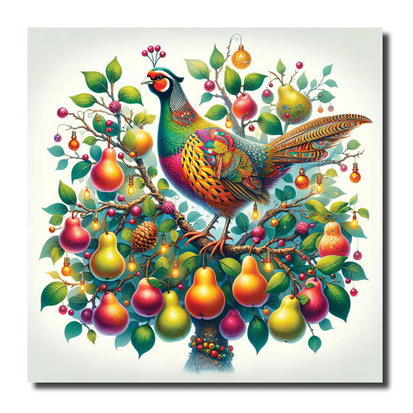 KK44c - Partridge amongst the Pears