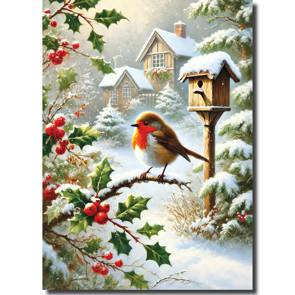 Robin in the Garden - KK73e