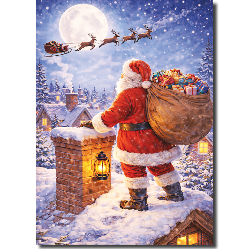 KL17e - Santa on the Rooftop
