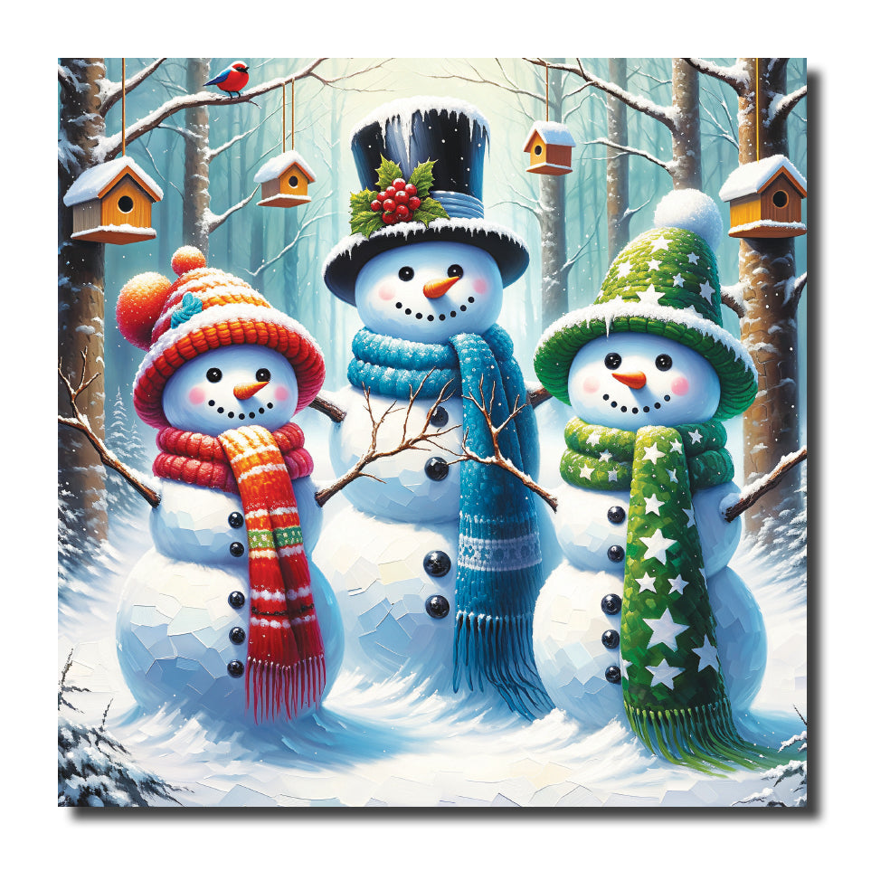 KL18c - Woodland Snowmen